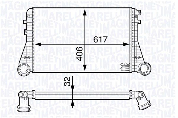 MAGNETI MARELLI Интеркулер 351319201960